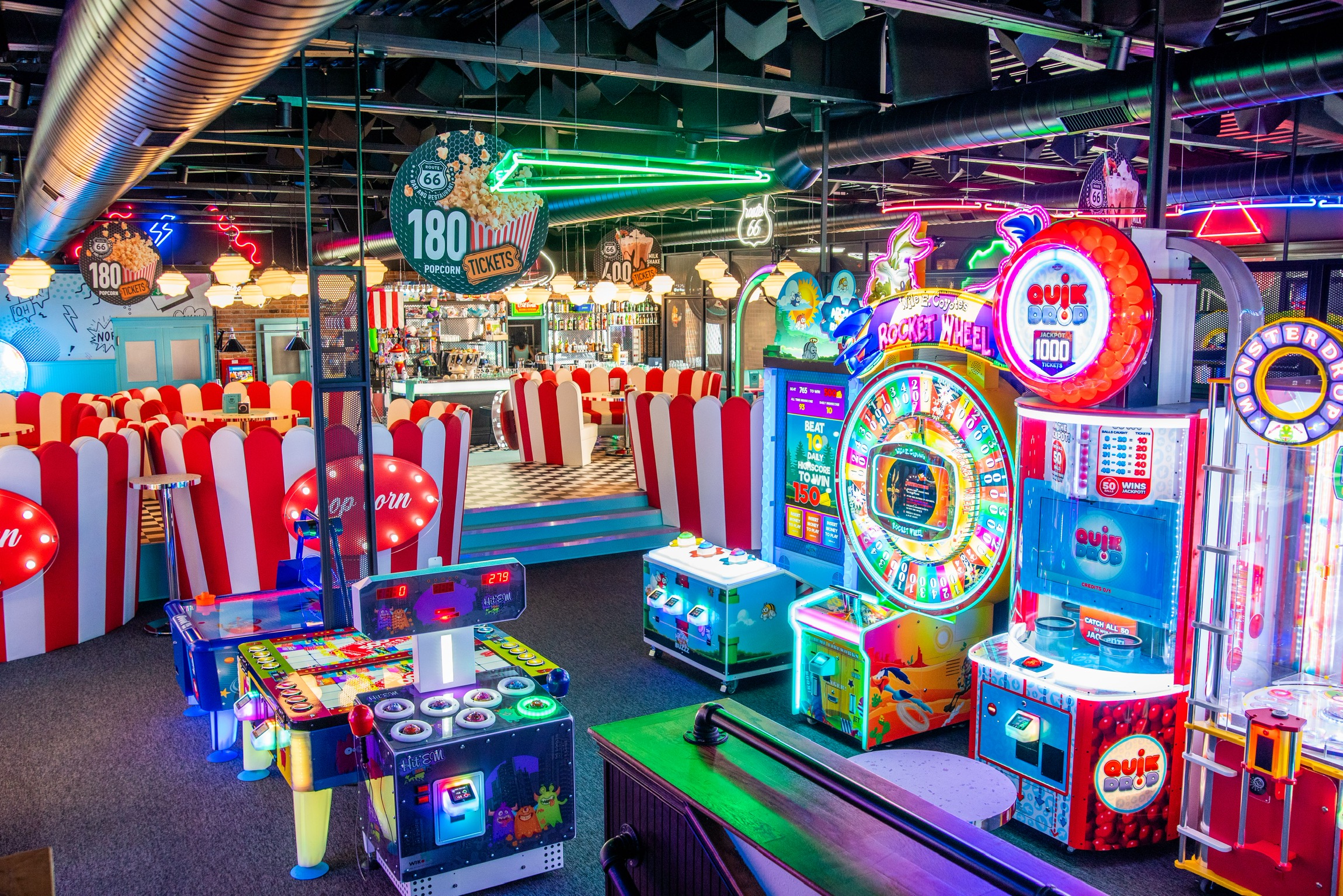 Route 66 Game room